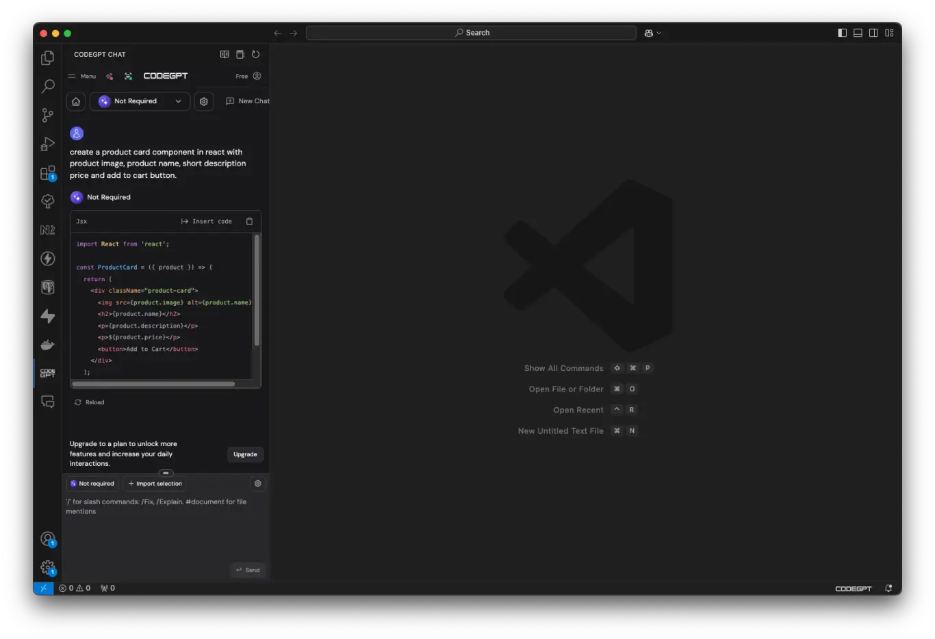 VSCode - Utiliser votre assistant IA directement dans VSCode avec CodeGPT